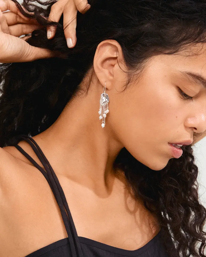 Pilgrim Breeze Chain Earrings