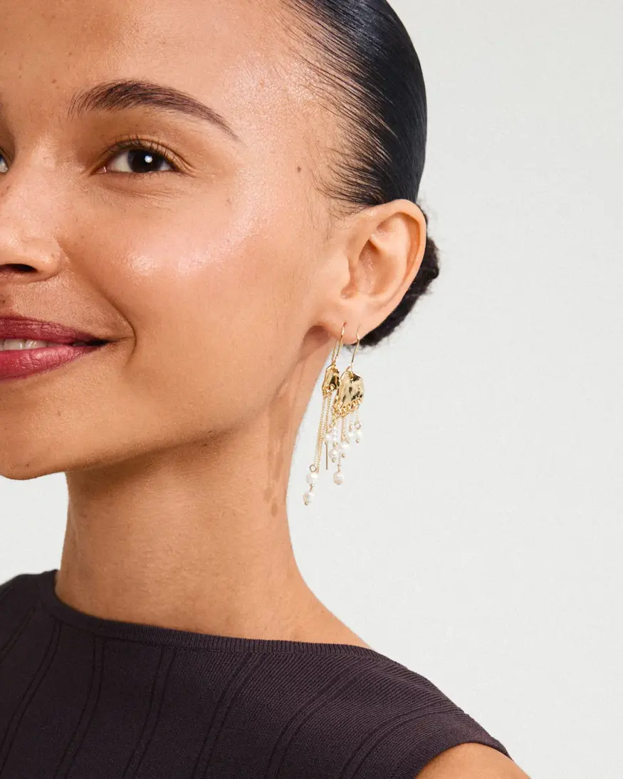 Pilgrim Breeze Chain Earrings