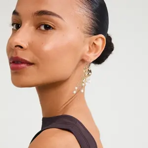 Pilgrim Breeze Chain Earrings