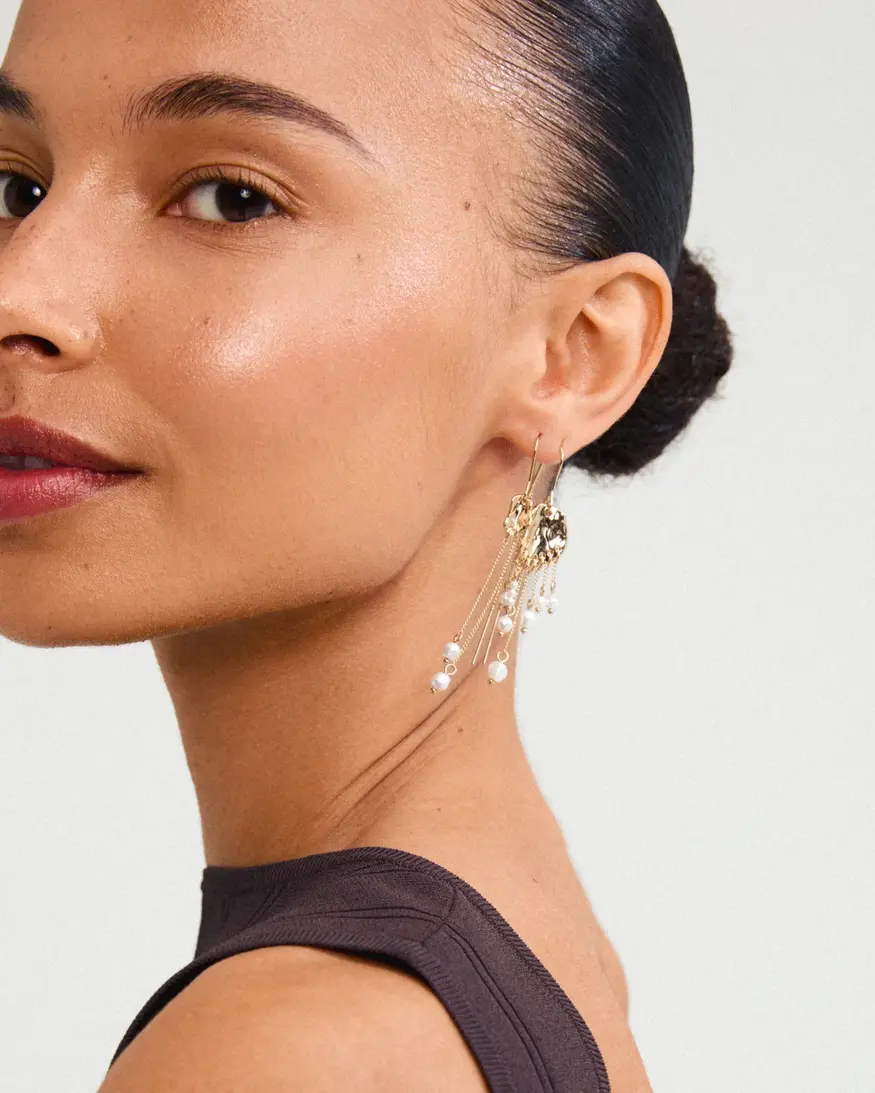 Pilgrim Breeze Chain Earrings