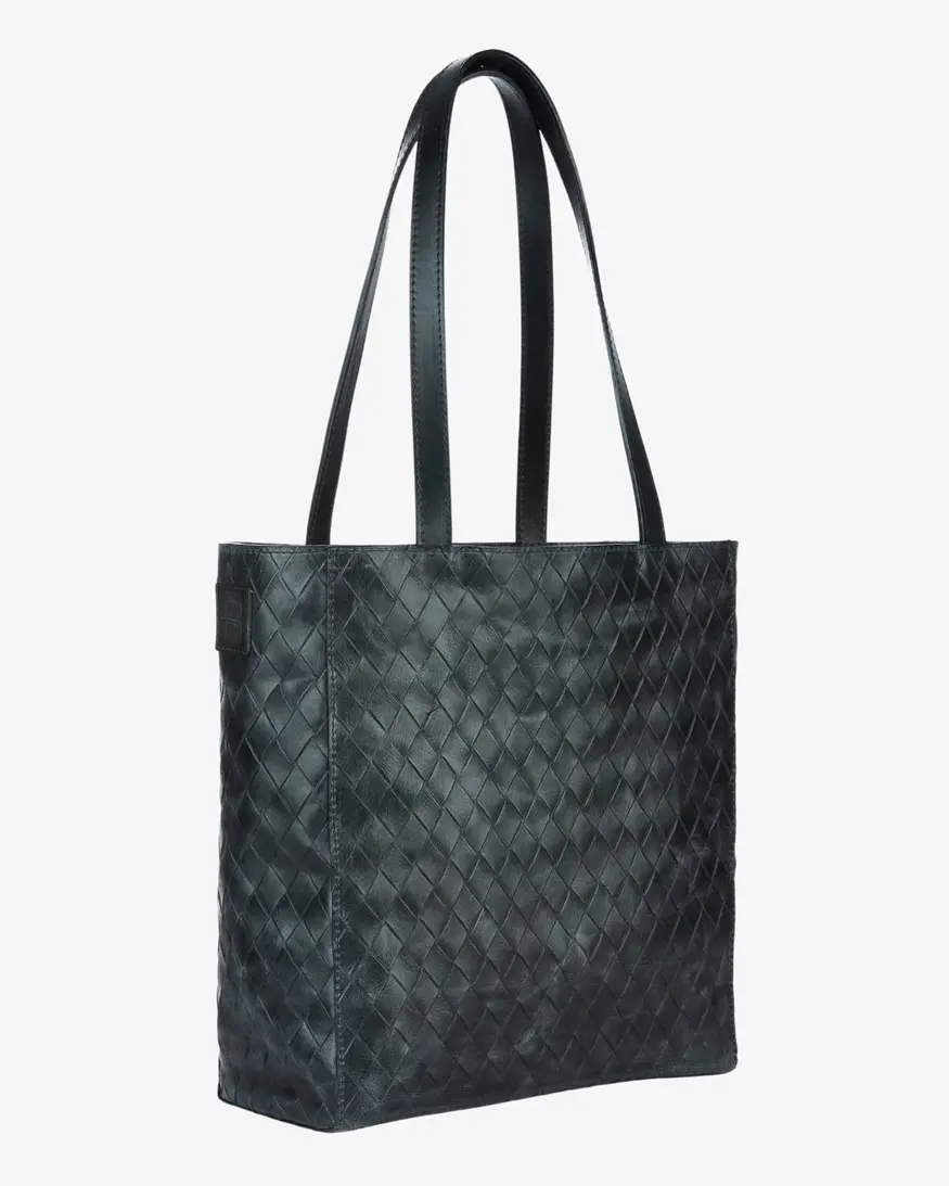 Brave Leather Naia Large Weave Bridal