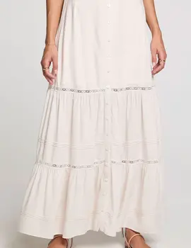 Saltwater Lux Jaycee Midi Skirt