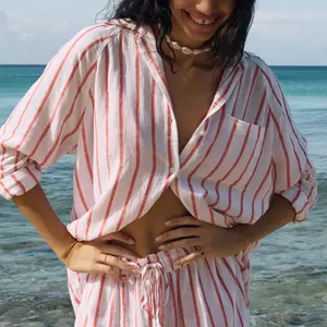 Z-Supply The Perfect Linen Stripe Top