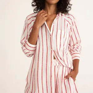 Z-Supply The Perfect Linen Stripe Top