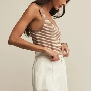 Z-Supply Elin Stripe Rib Tank
