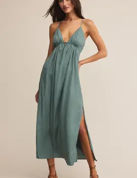 Z-Supply Manon Satin Maxi Dress
