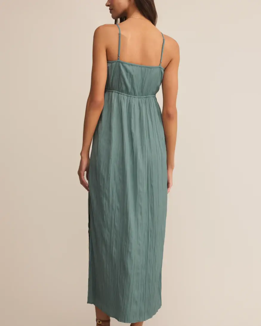 Z-Supply Manon Satin Maxi Dress