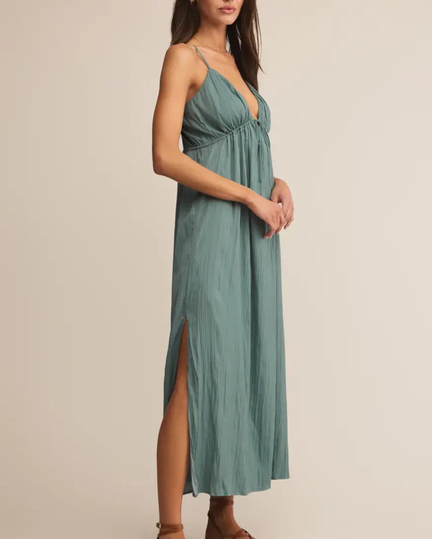 Z-Supply Manon Satin Maxi Dress