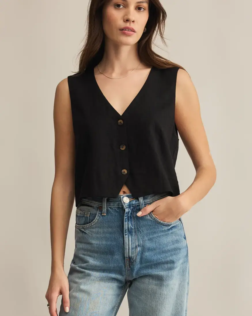 Z-Supply Marta Linen Vest