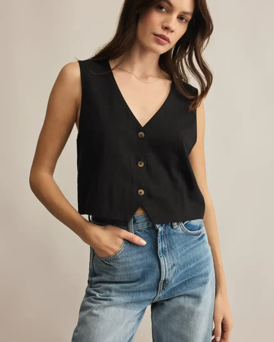 Z-Supply Marta Linen Vest