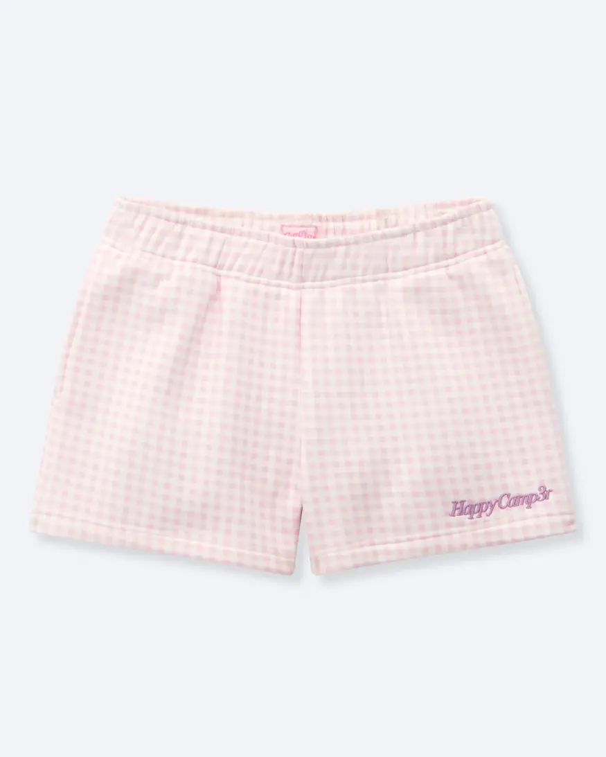 THE HAPPY CAMP3R Gingham Sienna Shorts