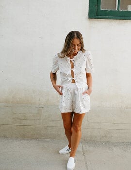 Brunette The Label Poplin Shorts Brunette The Label Poplin Shorts