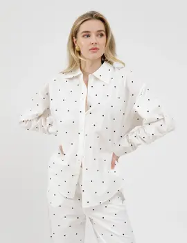 Brunette The Label Poplin Button Up Brunette The Label Poplin Button Up