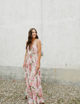 Lulus Vivian Corset Maxi