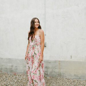 Lulus Vivian Corset Maxi