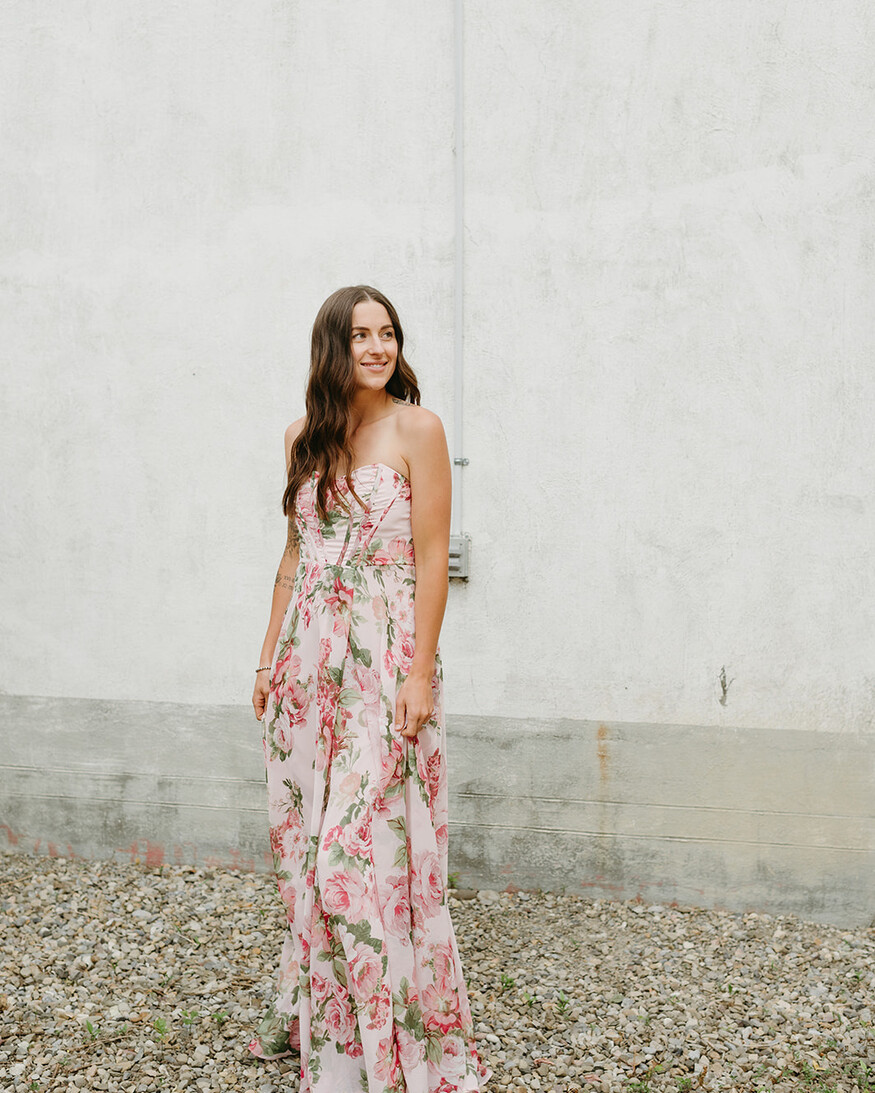 Lulus Vivian Corset Maxi