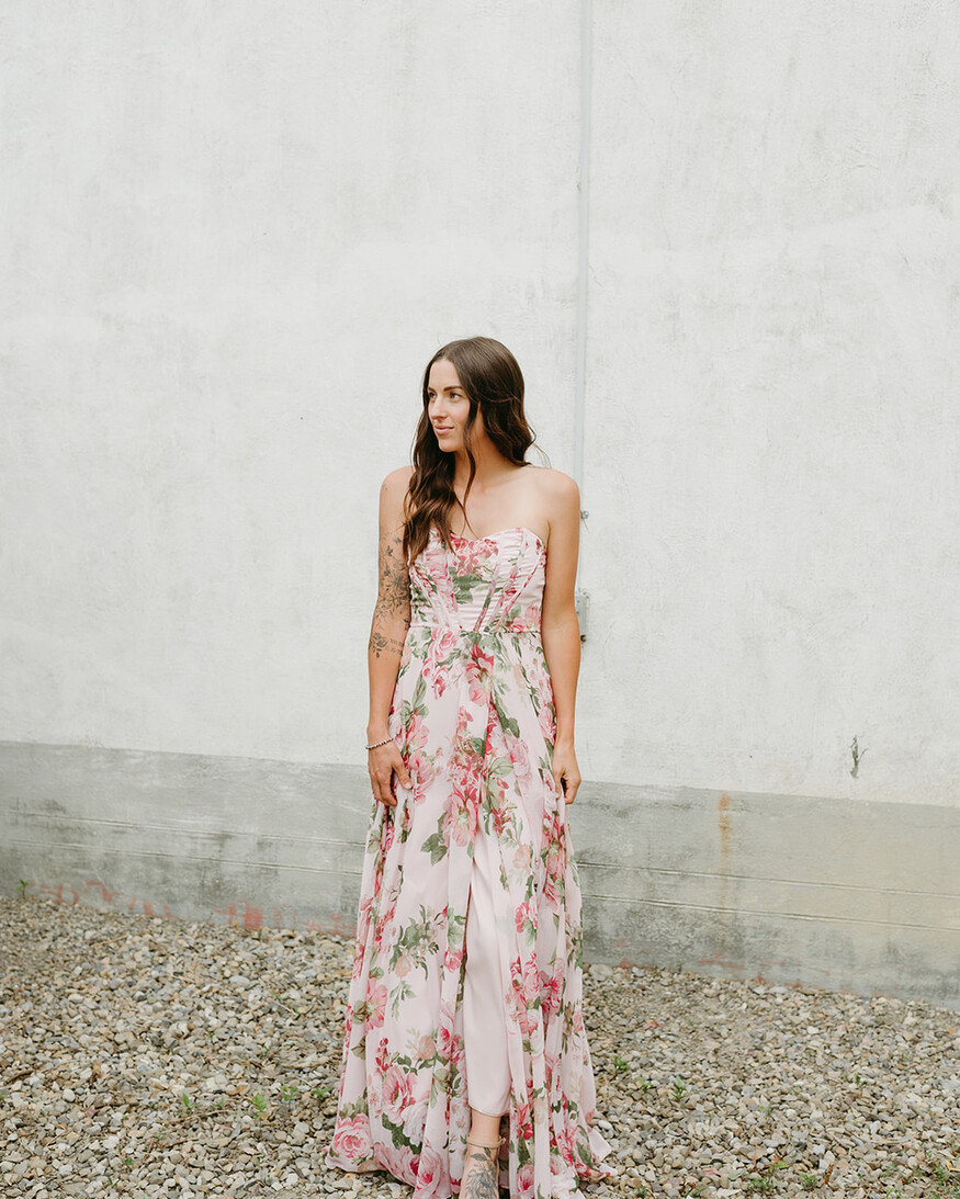 Lulus Vivian Corset Maxi
