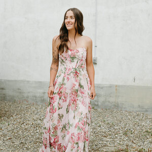 Lulus Vivian Corset Maxi