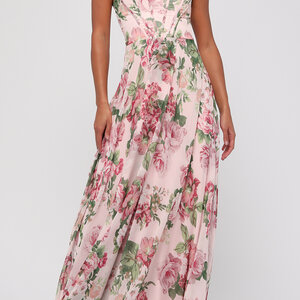 Lulus Vivian Corset Maxi
