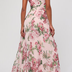 Lulus Vivian Corset Maxi