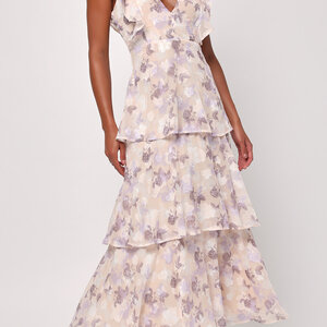 Lulus Wren Organza Maxi