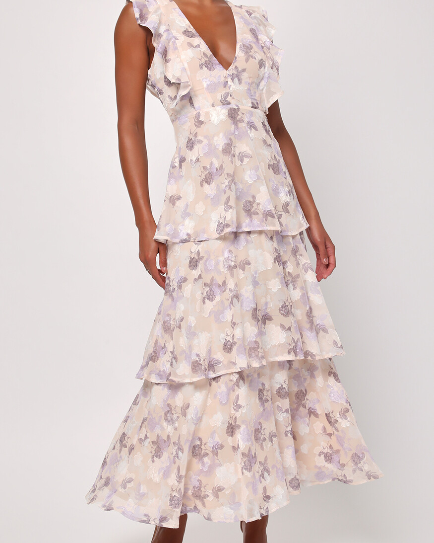 Lulus Wren Organza Maxi