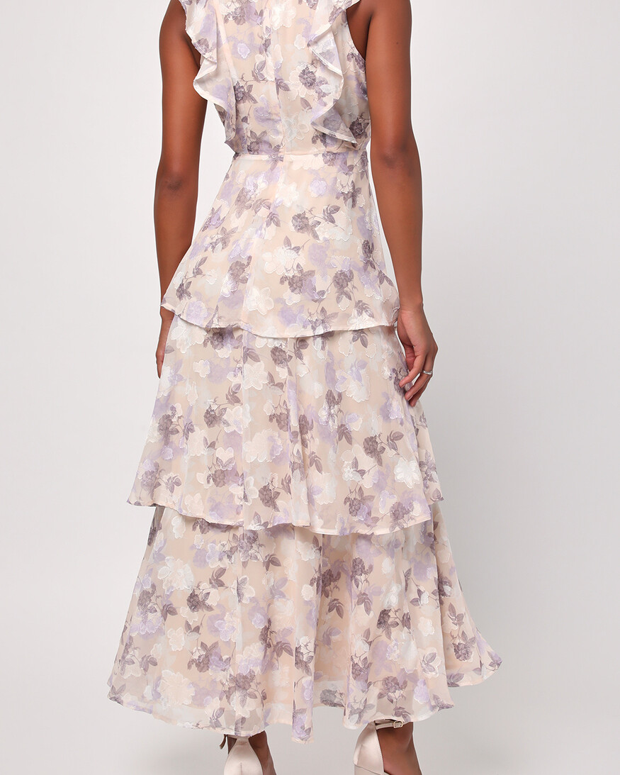 Lulus Wren Organza Maxi