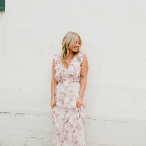 Lulus Wren Organza Maxi
