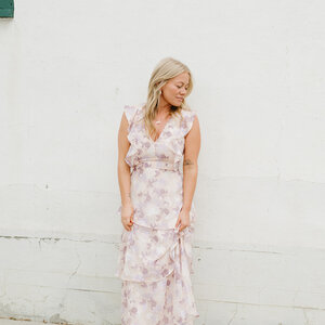 Lulus Wren Organza Maxi
