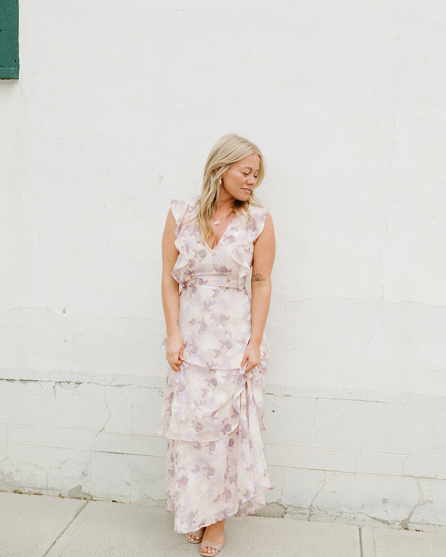 Lulus Wren Organza Maxi