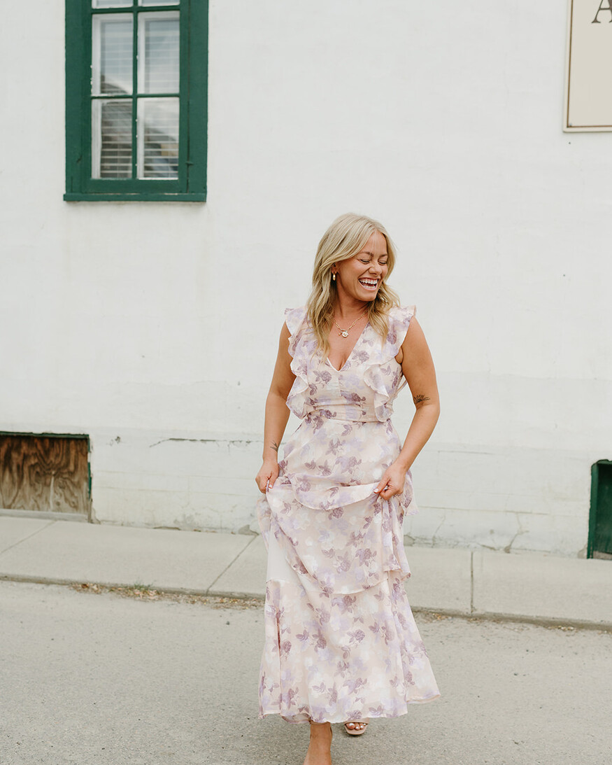 Lulus Wren Organza Maxi