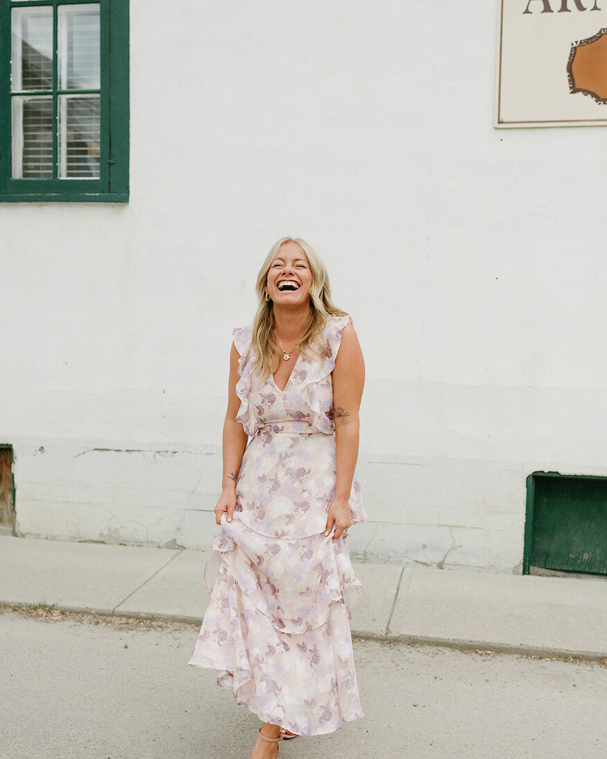 Lulus Wren Organza Maxi