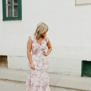 Lulus Wren Organza Maxi