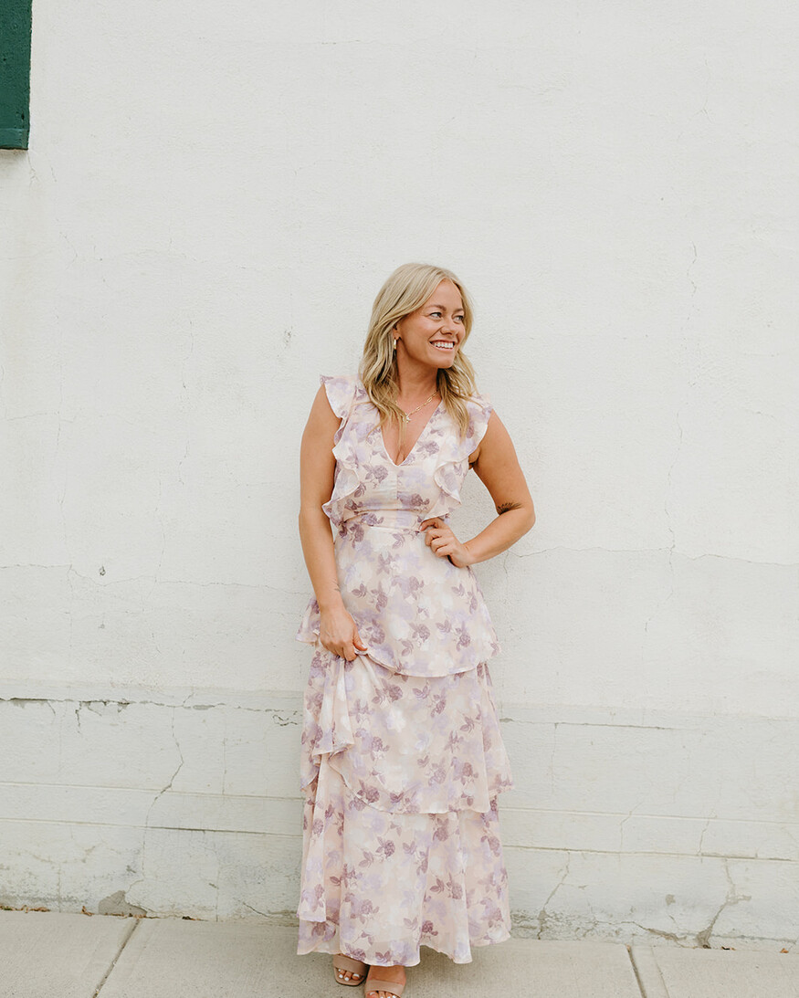 Lulus Wren Organza Maxi