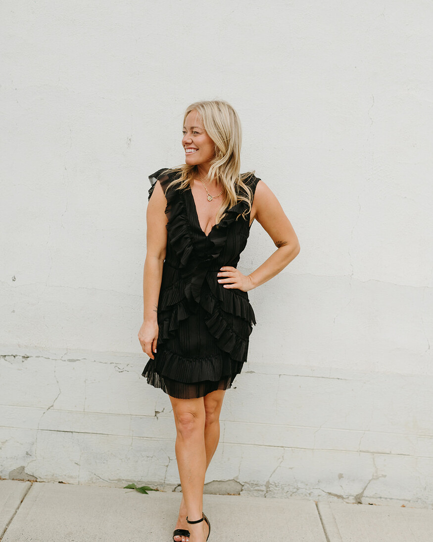 Lulus Nova Pleated Mini