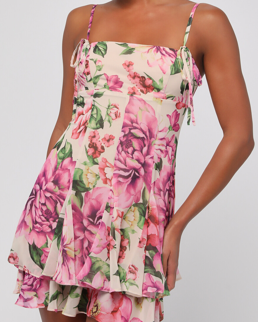 Lulus Lauren Chiffon Mini