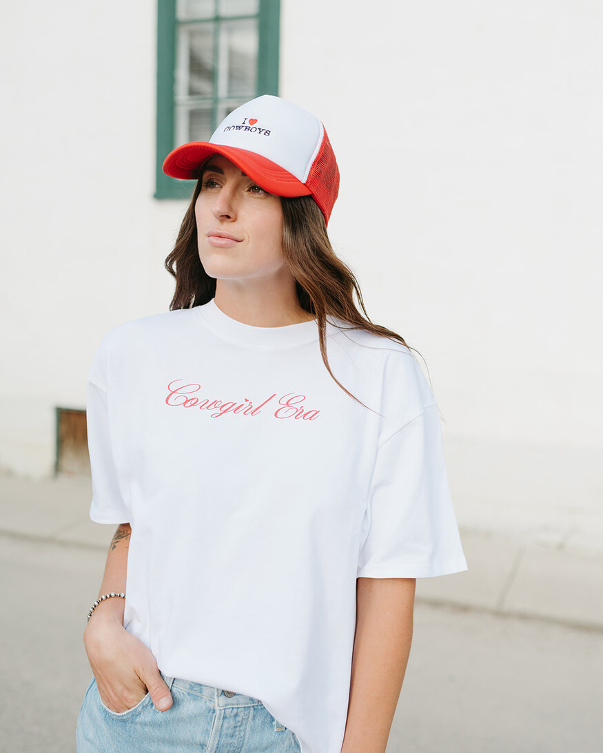 Brunette The Label Cowgirl Era Boxy Tee