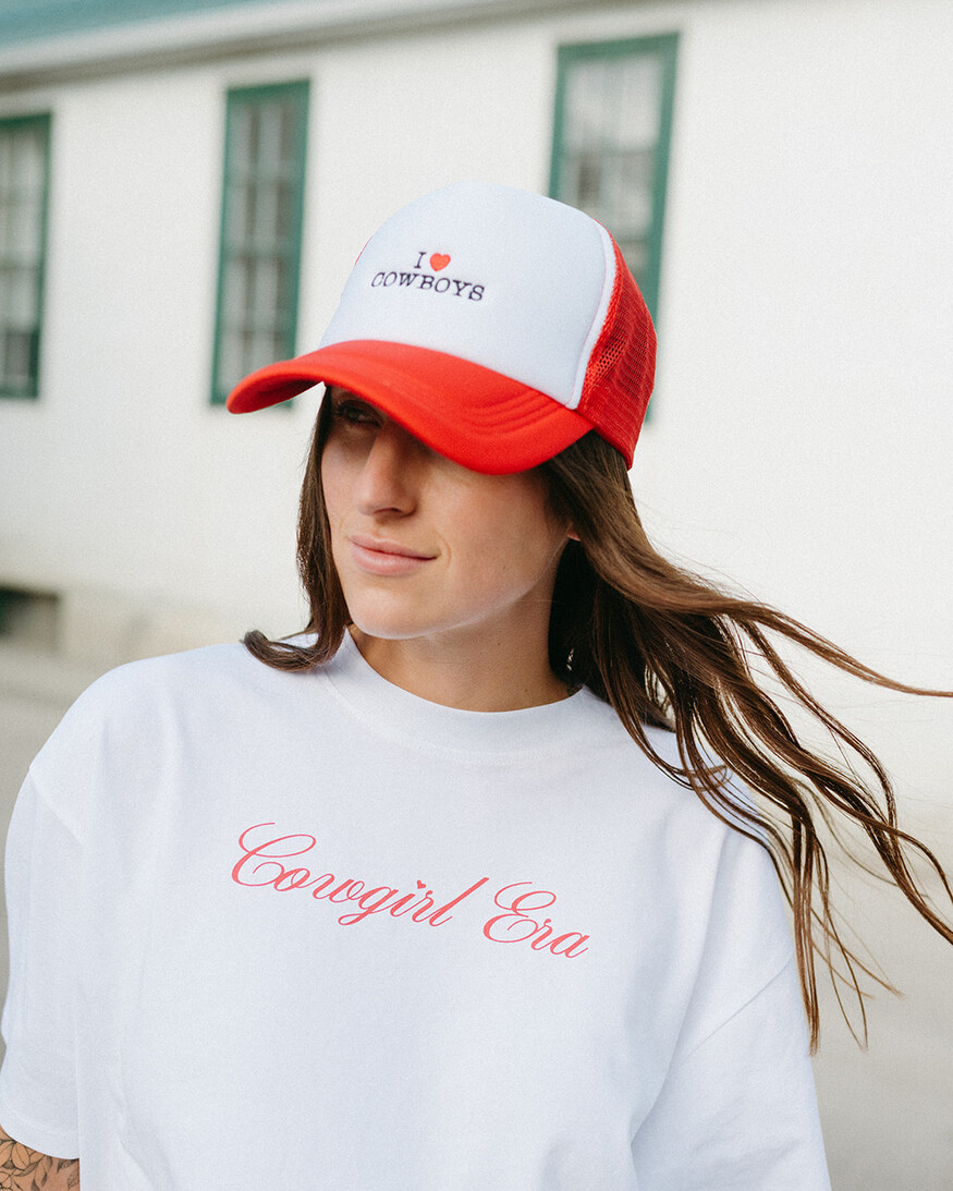 Brunette The Label Cowgirl Era Boxy Tee