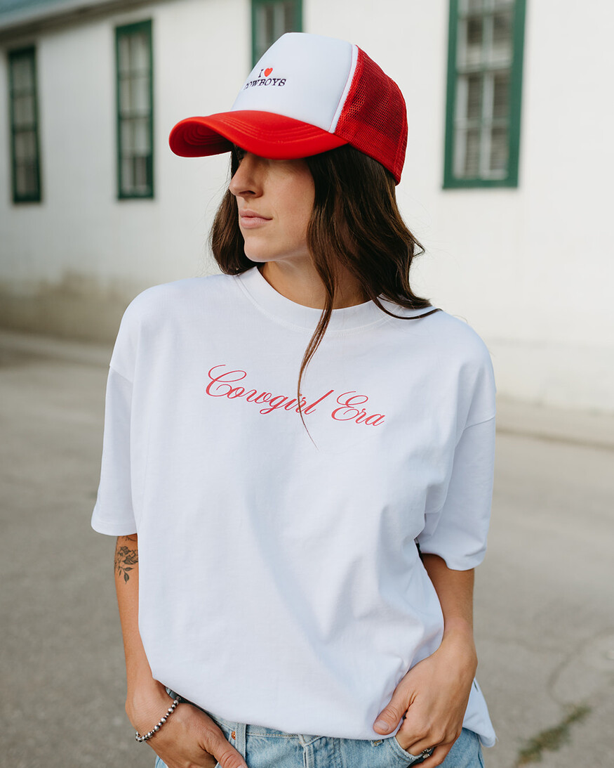 Brunette The Label Cowgirl Era Boxy Tee