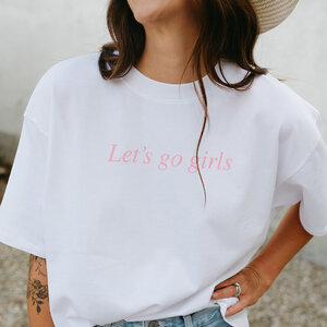 Brunette The Label Let's Go Girls Boxy Tee