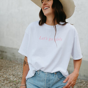 Brunette The Label Let's Go Girls Boxy Tee
