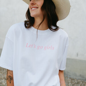 Brunette The Label Let's Go Girls Boxy Tee