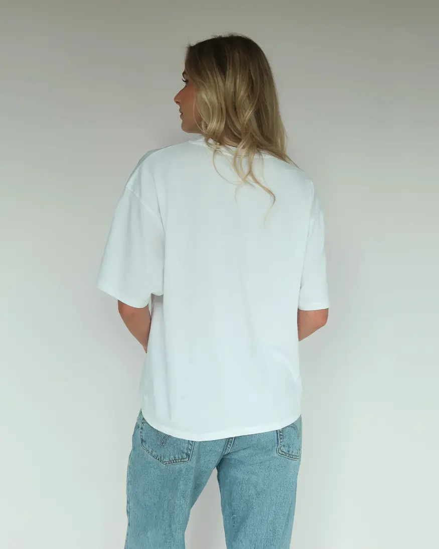 Brunette The Label Let's Go Girls Boxy Tee