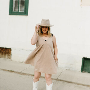 Buckle Strap Babydoll Mini