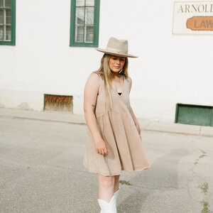 Buckle Strap Babydoll Mini