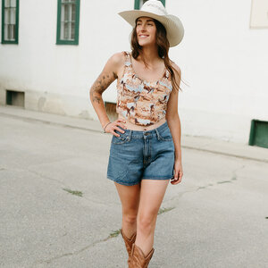 Horse Jacquard Corset