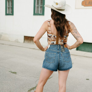 Horse Jacquard Corset