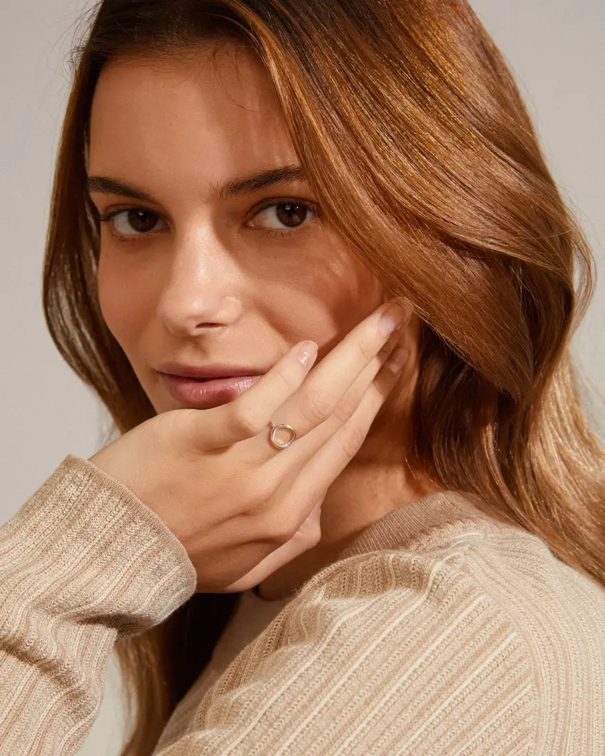 Pilgrim Lulu Stack Ring - Circle