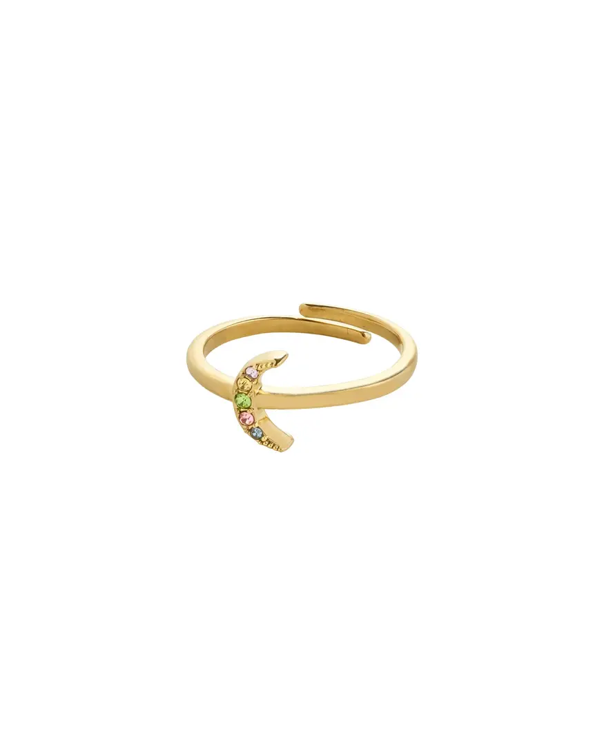 Pilgrim Lulu Stack Ring  - Moon