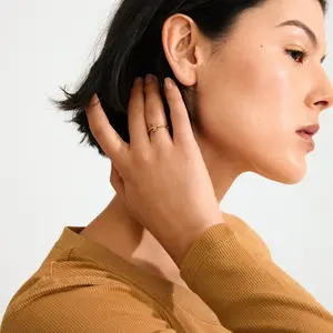 Pilgrim Lulu Stack Ring  - Moon